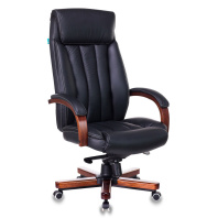 Кресло руководителя Бюрократ T-9922WALNUT 