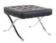 Пуф Barcelona экокожа черная