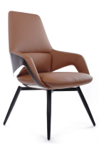 Кресло RV Design Aura ST FK005-C светло-коричневая кожа Кресло RV Design Aura ST FK005-C светло-коричневая кожа