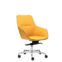 Кресло Monza с низкой спинкой на крестовине с колесами в ткани 1 категории Кресло Monza с низкой спинкой на крестовине с колесами в ткани 1 категории