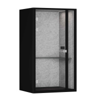 Акустические кабины RV Uno + SoundCube SDC-1.2-WA  - 1 местная задняя стенка глухая