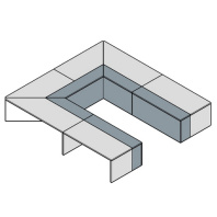 Стол для переговоров Metod Meeting 400х370