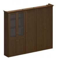 Шкаф комбинированный Perseo ПС 347 ДМ (2 для документов 1 из 2 со стеклянными дверями + узкий для одежды) Шкаф комбинированный Perseo ПС 347 ДМ (2 для документов 1 из 2 со стеклянными дверями + узкий для одежды)