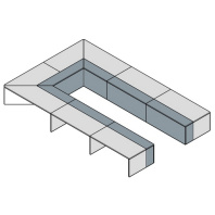 Стол для переговоров Metod Meeting 580х370
