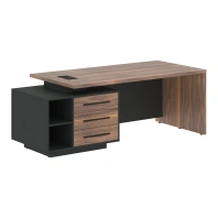 Стол руководителя Velion Veneer VRCT 2190L Стол руководителя Velion Veneer VRCT 2190L