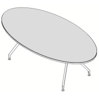 UFO Стол для переговоров овальный 230 UFO Стол для переговоров овальный 230