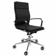 Кресло Alsav AL 771 черная экокожа  Кресло Alsav AL 771 черная экокожа