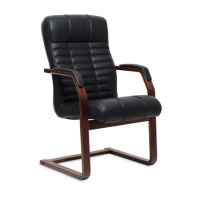 Конференц-кресло Atlant C Wood кожа