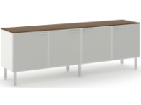 Шкаф 4 стеклянные двери 200 Шкаф 4 стеклянные двери 200