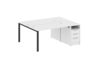 Рабочая станция с опорной тумбой Metal system style БП.РС-СТП-2.3 Рабочая станция с опорной тумбой Metal system style БП.РС-СТП-2.3