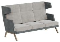 Диван 3-х местный высокий Aldo ALD-03 ткань 1 кат Диван 3-х местный высокий Aldo ALD-03 ткань 1 кат