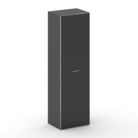 Шкаф средний высокий универсальный Fresco FR.SM-102 black