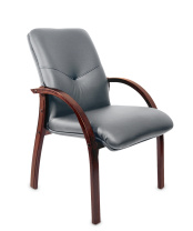 Стул Multi Office Mercury D серая кожа Стул Multi Office Mercury D серая кожа