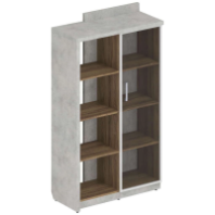 Шкаф для документов (комплект № 4) Wood&Stone Шкаф для документов (комплект № 4) Wood&Stone