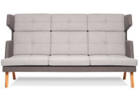 Диван трехместный Dallas с высокой спинкой в ткани 1 категории Диван трехместный Dallas с высокой спинкой в ткани 1 категории