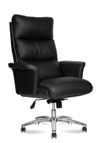 Кресло VIP кожа черная