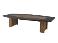 Стол переговоров Freeport F140 кожаная вставка 