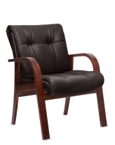 Кресло Multi-Office Paris D коричневая кожа