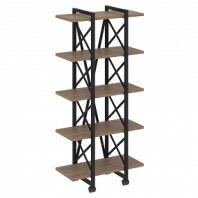 Стеллаж на колесных опорах - 5 полок LOFT VR.L-MST.K-5.4V Стеллаж на колесных опорах - 5 полок LOFT VR.L-MST.K-5.4V