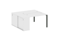 Рабочая станция с опорным шкафом-купе Metal system style БП.РС-СШК-1.2 Рабочая станция с опорным шкафом-купе Metal system style БП.РС-СШК-1.2