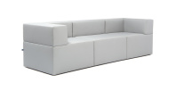 Модульный диван трехместный City в ткани 1 категории Модульный диван трехместный City в ткани 1 категории