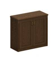 Шкаф низкий закрытый Perseo ПС 311 ДМ Шкаф низкий закрытый Perseo ПС 311 ДМ