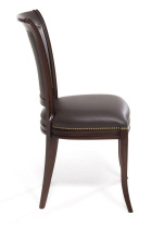 DOGE/C Кресло без подлокотник кожа коричневая