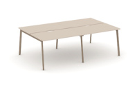 Стол письменный Бенч на 4 места Estetica ES.D.RS-4.2-VP Капучино/Латте Стол письменный Бенч на 4 места Estetica ES.D.RS-4.2-VP Капучино/Латте