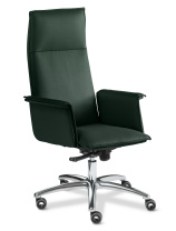 Кресло Epsilon Luxe A зеленая кожа Кресло Epsilon Luxe A зеленая кожа