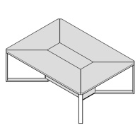 Стол переговоров Metod 200х130