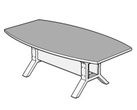 Стол переговоров Boat 220х120