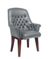 Кресло Zurich BD серая кожа