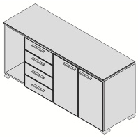 Греденция правая/левая