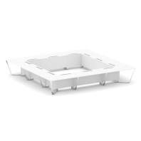 Стол для переговоров (Пластик Феникс+Нерж. сталь) Steel Meet MF-PR.B.SP-24K Стол для переговоров (Пластик Феникс+Нерж. сталь) Steel Meet MF-PR.B.SP-24K