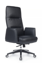 Кресло RV Design Grant A855 черная экокожа