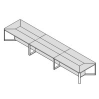 Стол переговоров Metod 590х130