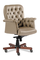 Кресло Messina B кожа бежевая Кресло Messina B кожа бежевая