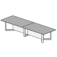 Стол переговоров AltaGamma 400х120