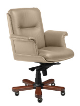 Кресло Steel Notable B кожа бежевая