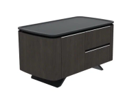 Шкаф для документов боковой Atlas EK94.120066 Североамериканский орех (W-30B)/Черный (E-11)