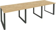 Стол переговорный (3 столешницы) Onix O.MO-PRG-3.1 