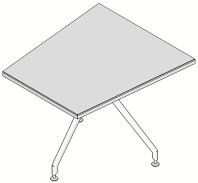 Брифинг-приставка для прямоугольного стола Брифинг-приставка для прямоугольного стола