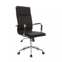 Кресло Hugo RCH 6003-1SE черная экокожа Кресло Hugo RCH 6003-1SE черная экокожа
