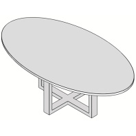Стол переговоров овальный Framework 220х120 Стол переговоров овальный Framework 220х120