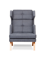 Кресло Dallas с высокой спинкой в ткани 1 категории Кресло Dallas с высокой спинкой в ткани 1 категории