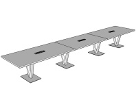 Стол для переговоров Vix 540х120