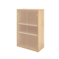 Шкаф средний со стеклом ДБ49 Шкаф средний со стеклом ДБ49