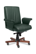 Кресло  Multi-Office Split B зеленая кожа Кресло  Multi-Office Split B зеленая кожа