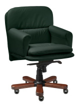 Кресло Multi-office Faust B зеленая кожа Кресло Multi-office Faust B зеленая кожа