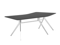 Стол письменный Superjet DM SJT121SX.U999PM изогнутый черный